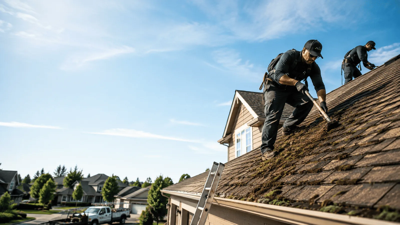 Roof Moss Removal in Hunter, KS near me